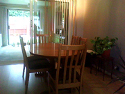Dining Table with 6 match chairs