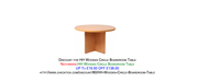 Discount for HH Wooden Circle Boardroom Table